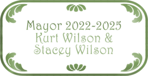 Mayor Kurt Wilson and Stacey Wilson"