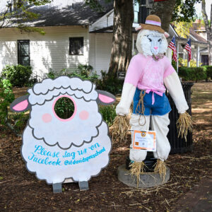 Scarecrow # 25 - Poppy the Preschool Lamb