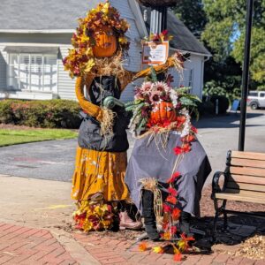 Scarecrow # 05 - Zeba's Mane Attraction - Fall Hair is in the Air