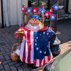 Scarecrow # 61 - Betsy Ross, Flag Maker