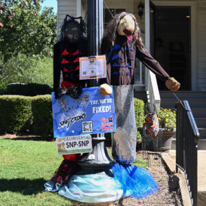 Scarecrow # 75 - UNDER THE SEA - MerCat & MerMutt