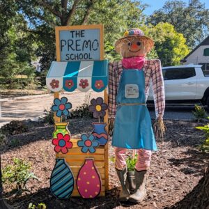 Scarecrow # 83 - The Premo School Flower Shop