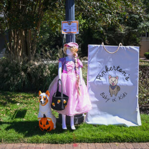 Scarecrow # 92 - The Happiest Little Shopper